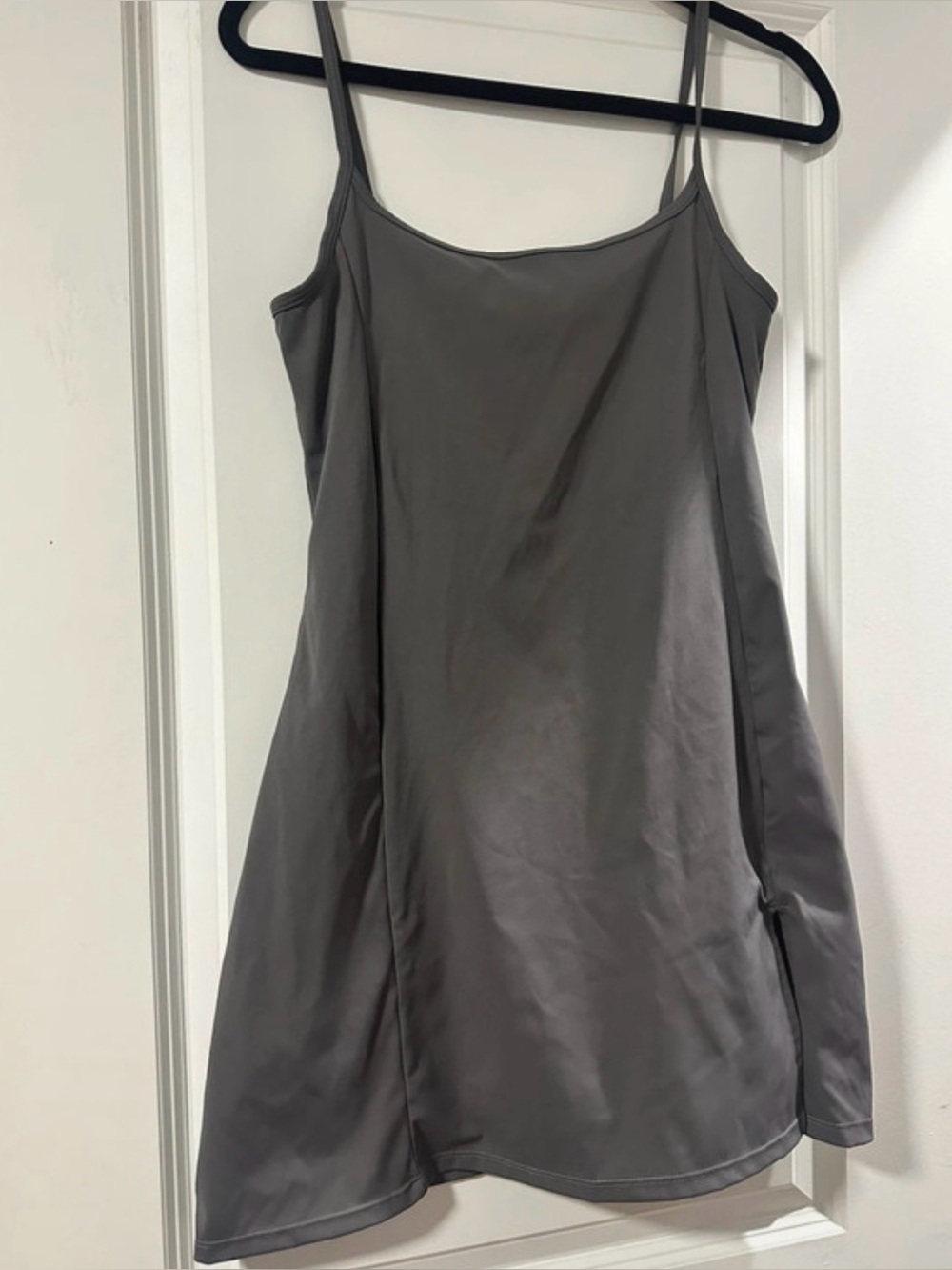 Tennis Dress Charcoal Gray